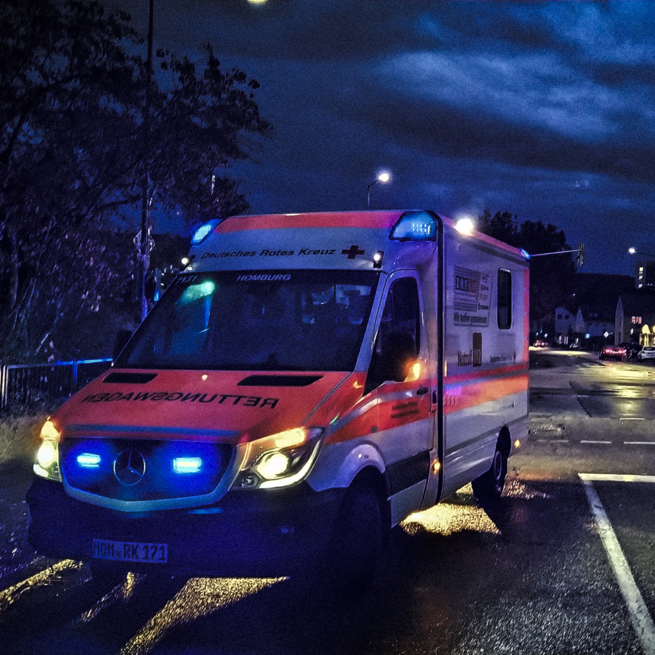 Drehleiterunterstützung Rettungsdienst, Höchen